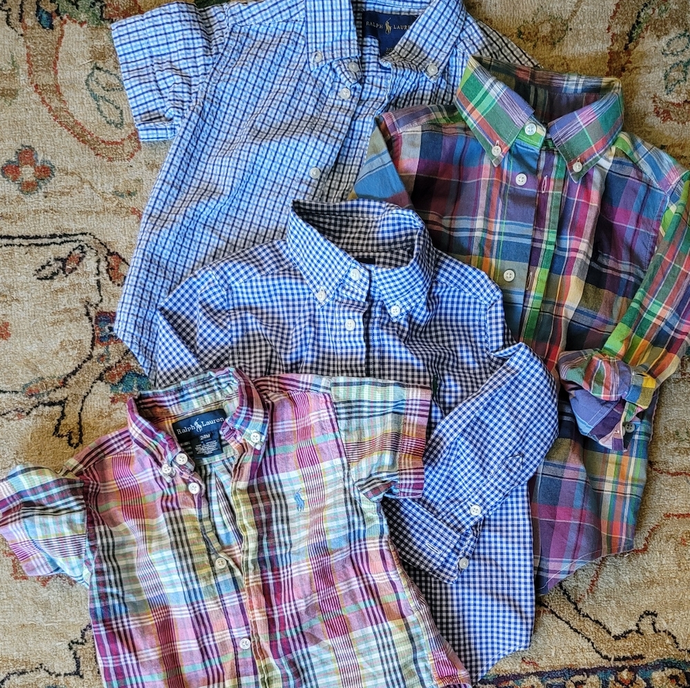 Boys Ralph Lauren Shirt Bundle